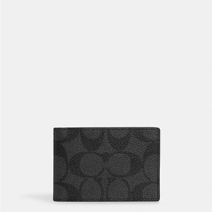 COPY - Compact Billfold Wallet In Signature Canvas